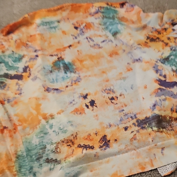 Q2❤️🔹️CJ Banks Multicolor Knit Cardigan - Picture 5 of 5